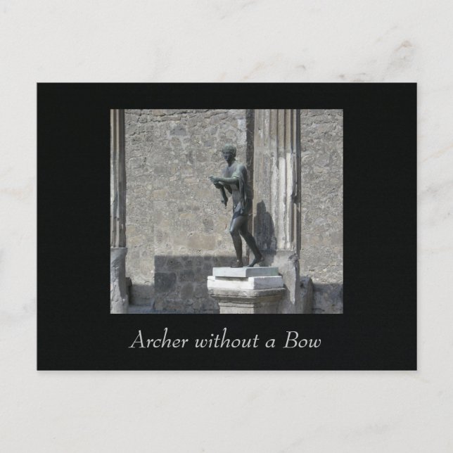 Archer without Bow Postcard (Front)