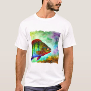 Archerfish Harmony 010924AREF112 - Watercolor T-Shirt