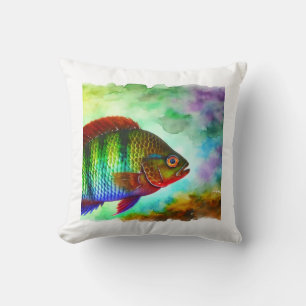 Archerfish Harmony 010924AREF112 - Watercolor Throw Pillow