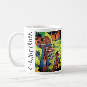 Archers (1935-1937) by Ernst Ludwig Kirchner Coffee Mug