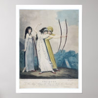 Archers, engraved by J.H. Wright (fl.1795-1838) an