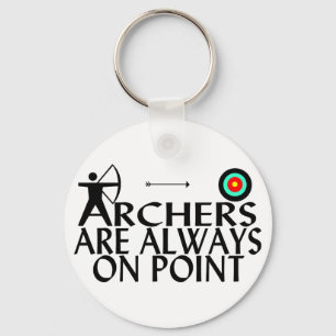 Archers On Point Keychain