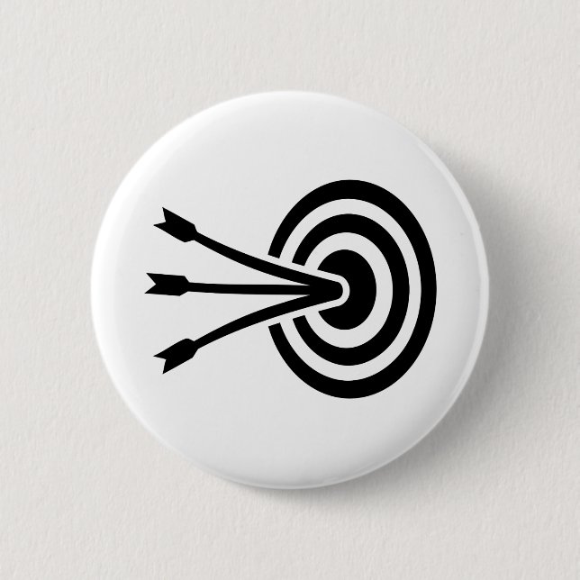 Archery 2 Inch Round Button (Front)
