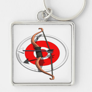 Archery 4 keychain