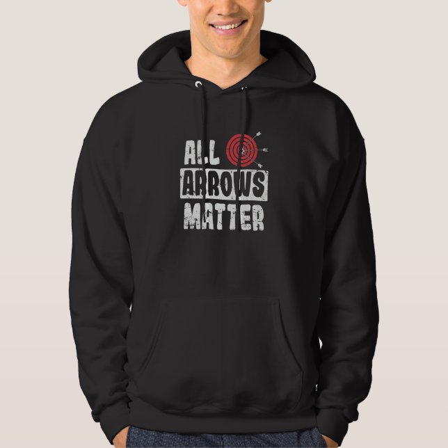 Archery All Arrows Matter Hoodie (Front)
