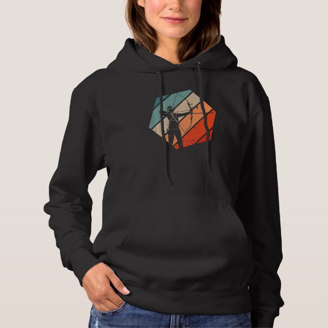 Archery Archer Bow Hunting Fun   3 Hoodie (Front)