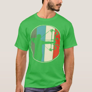 Archery Archer Bow Hunting Retro T-Shirt