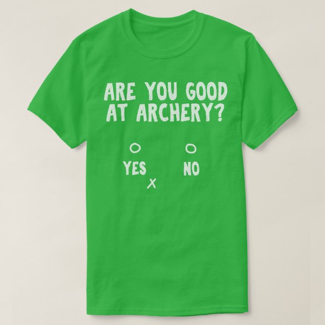 Archery Archer Bowhunter 1 T-Shirt (Design Front)
