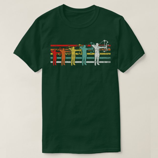 Archery Archer Bowhunter T-Shirt (Design Front)