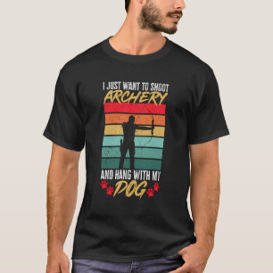 Archery Archer When Nothing Goes Right Shoot Left T-Shirt