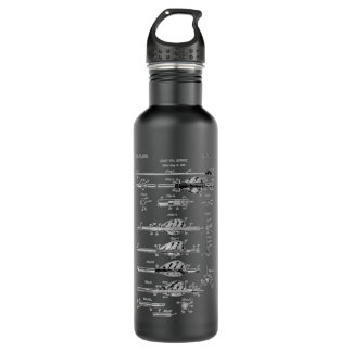 Archery Arrows Vinage Design  Compound Bow ee 710 Ml Water Bottle