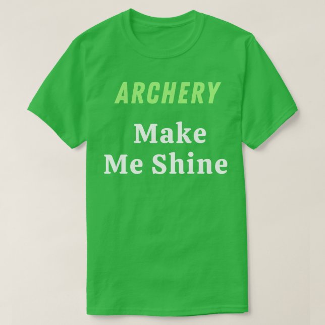 Archery Art  T-Shirt (Design Front)