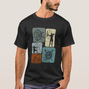 Archery Bow and Arrow Sport Archer Club Bowhunting T-Shirt