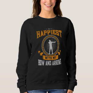 Archery Bow Arrow Archer Premium Sweatshirt