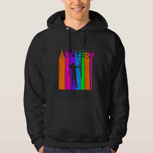 Archery Bubble Hobby And Sport  Idea Hoodie (Front)
