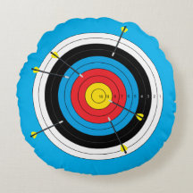 Archery Bullseye, Bow Shooting Target and Arrows