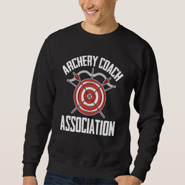 Archery Coach Association  Archer Bowman Archery C Sweatshirt (Front)