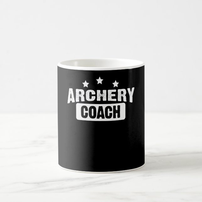 Archery Coach Coffee Mug (Center)