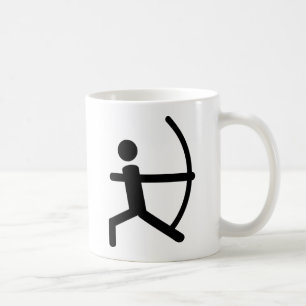 archery coffee mug