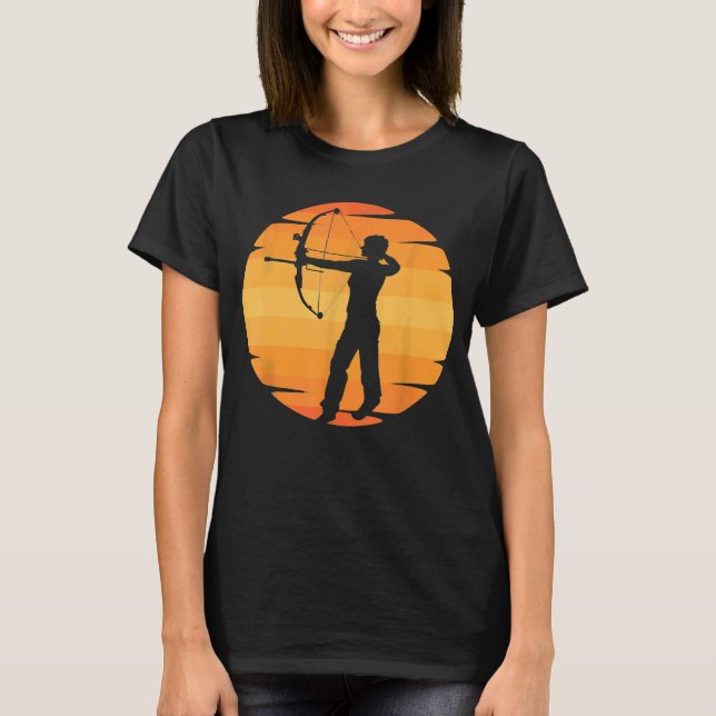 Archery Cool Bow Hunting Archer T-Shirt (Front)