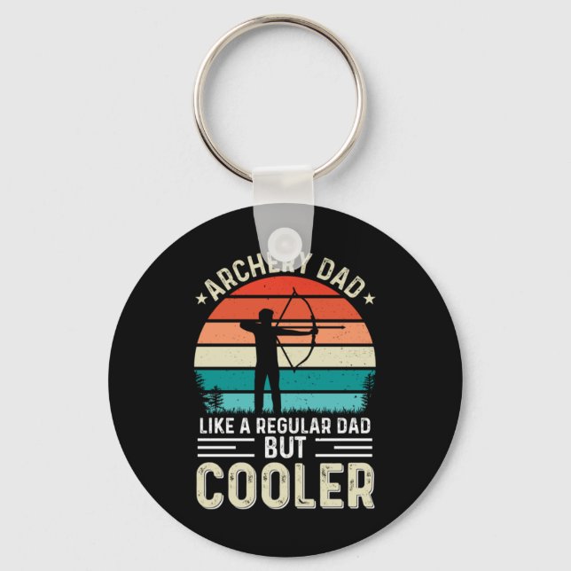 Archery Dad Keychain (Front)
