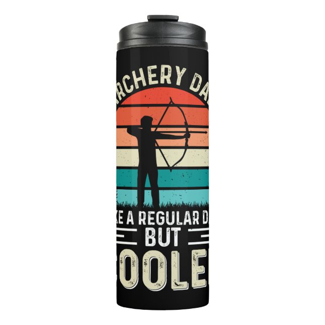 Archery Dad Thermal Tumbler (Front)