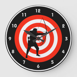 Archery Design Wall Clock