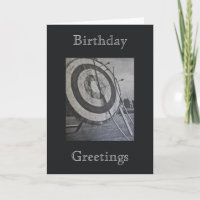 Archery Equipment Birthday Greetings