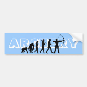 Archery Evolution Sports lovers Bumper Sticker