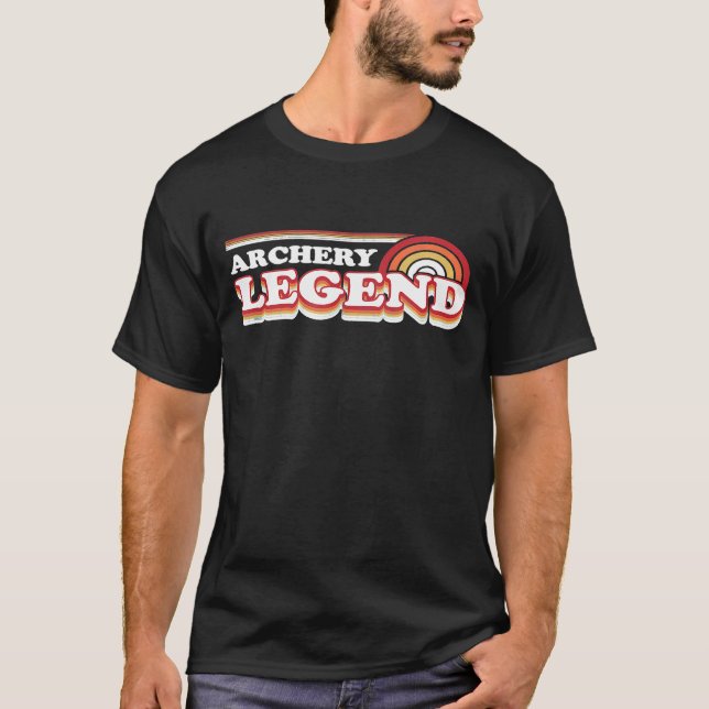 Archery  Funny Archery Legend T-Shirt (Front)