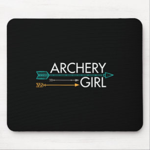 Archery Girl Mouse Pad