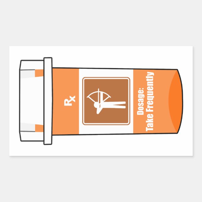 Archery Is My Drug Sticker (Front)