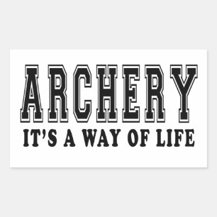 Archery It's way of life Sticker