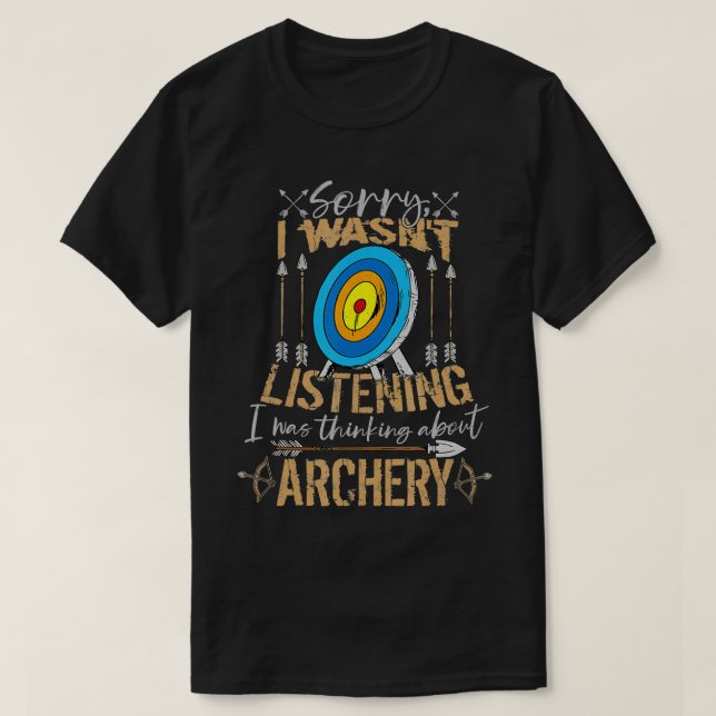 Archery Lover Men Compound Bow Kids Archery  T-Shirt (Design Front)