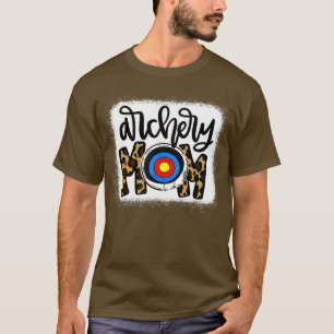 Archery Mom Leopard Shirt Archery Mama