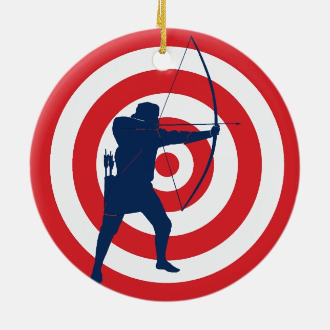 Archery Ornament (Back)