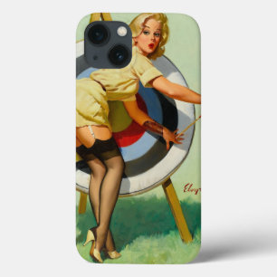 Archery Pin-Up Girl iPhone 13 Case
