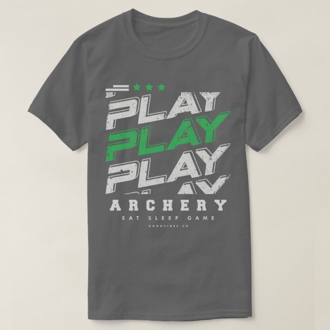 Archery Player  T-Shirt (Design Front)