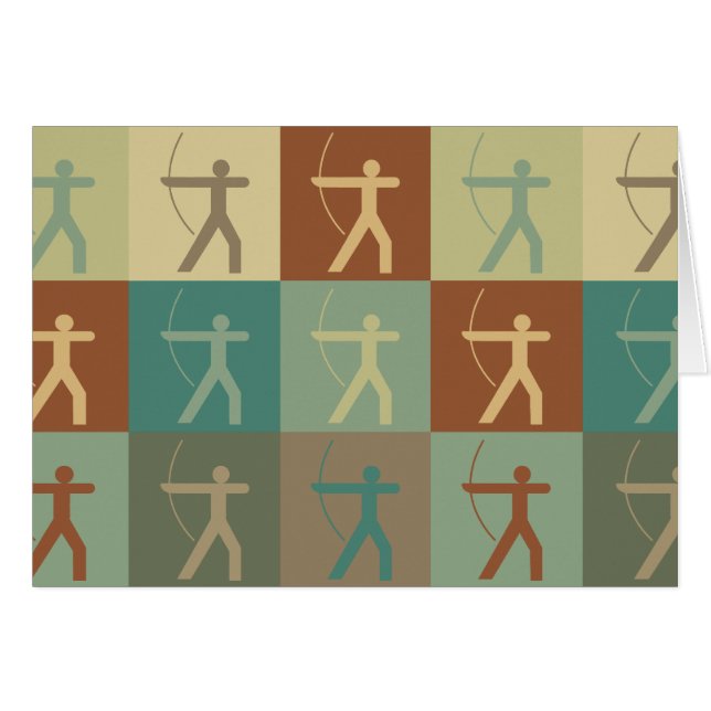 Archery Pop Art (Front Horizontal)
