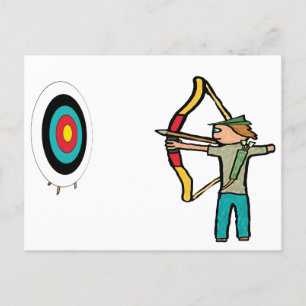 Archery Postcard