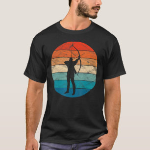 Archery Retro Vintage Cool 80s 90s Funny Archery T-Shirt