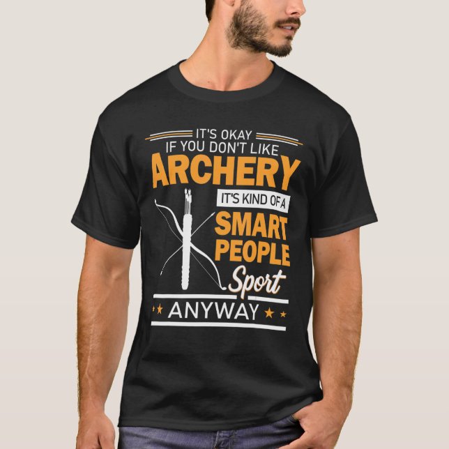 Archery Smart People Archery T-Shirt (Front)