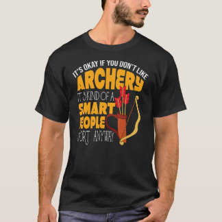 Archery Smart People Sport Arrow Bow Kid Women T-Shirt