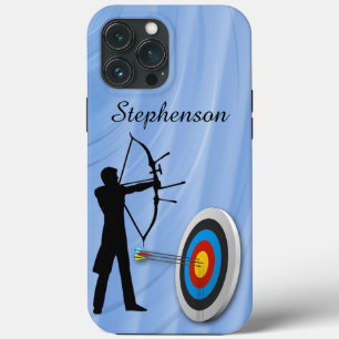 Archery Sport archer and target Personalize iPhone 13 Pro Max Case