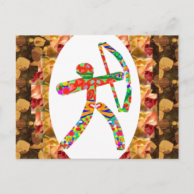 ARCHERY Sports: Jungle Aim Bow Arrow Killer Ambush Postcard (Front)