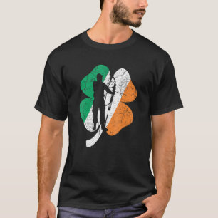 Archery St Patrick's Day Tee Shamrock Ireland Iris
