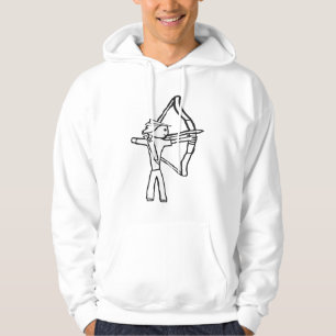Archery Stickman Hoodie