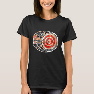 Archery Target Archer Bow Hunting Arrow T-Shirt