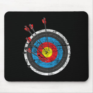 Archery Target - Archer Bowman Bow Hunting Bowhunt Mouse Pad