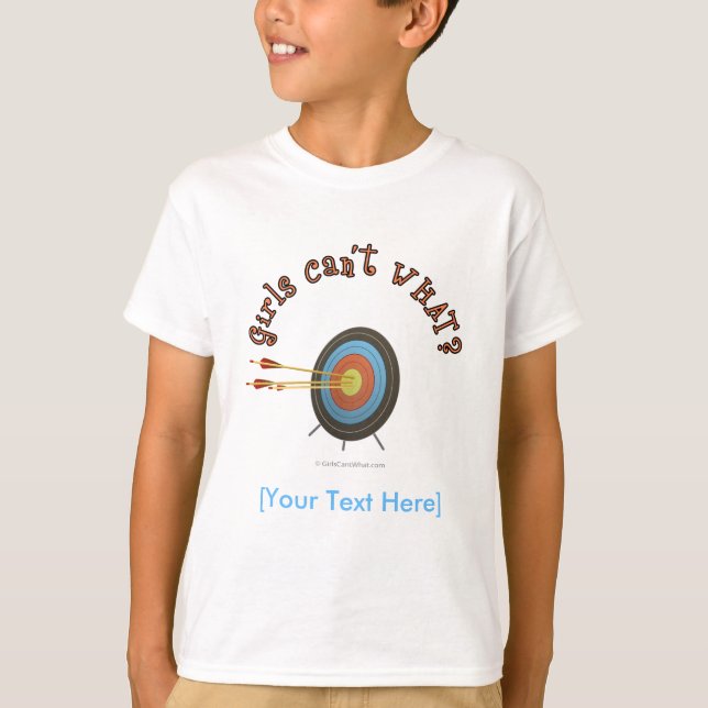 Archery Target Bullseye T-Shirt (Front)